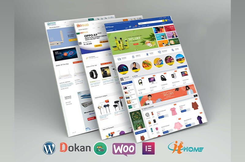 We will build modern WordPress website and ecommerce online store